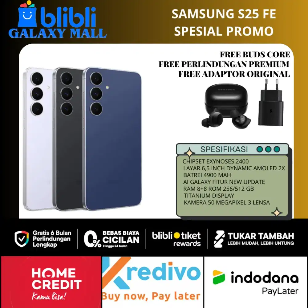 Promo Samsung S25 FE Bergaransi Remsi
