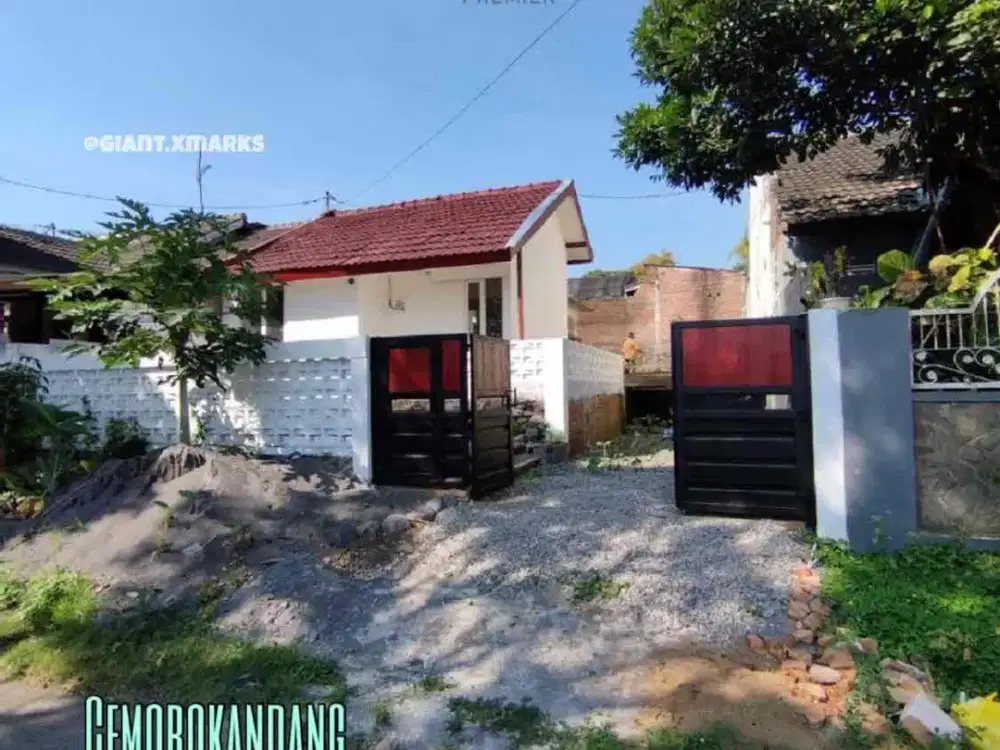 Rumah Vibes Villa dekat Exit tol di Cemorokandang Malang dijual murah