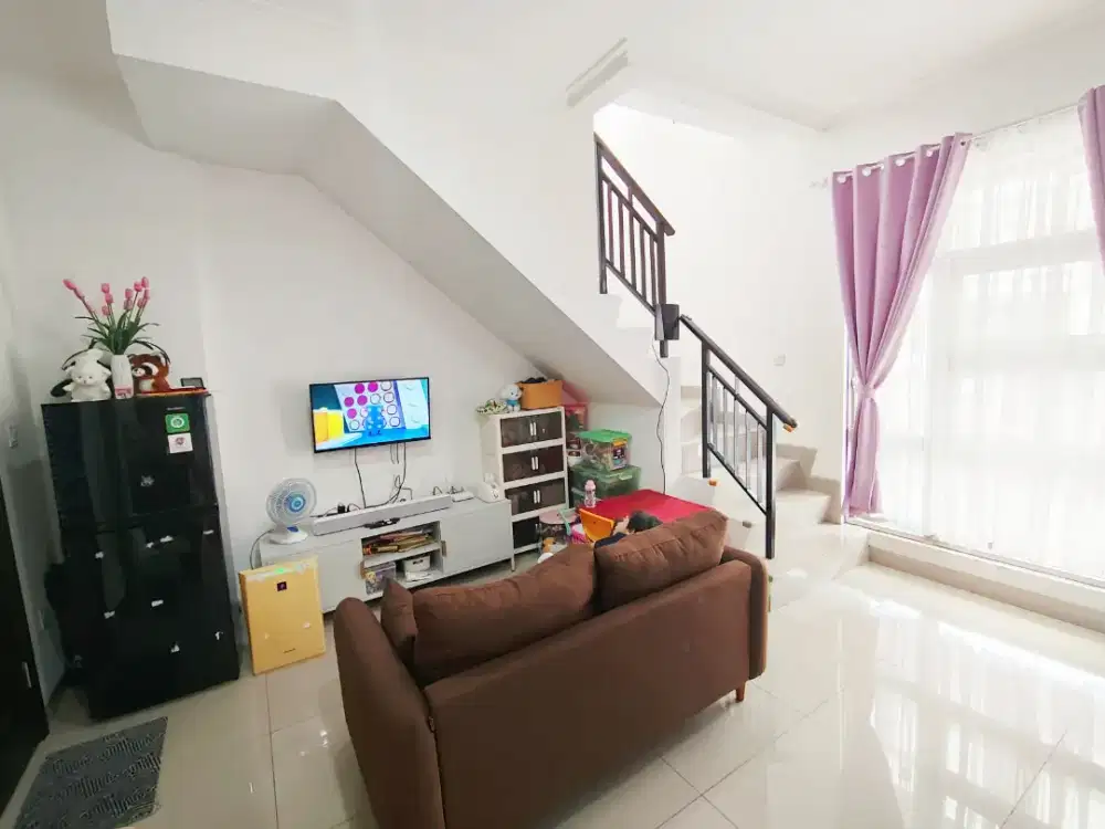 Furnish tahunan PIK2 depan rumah siap pakai 4.5x10 pantai indah kapuk