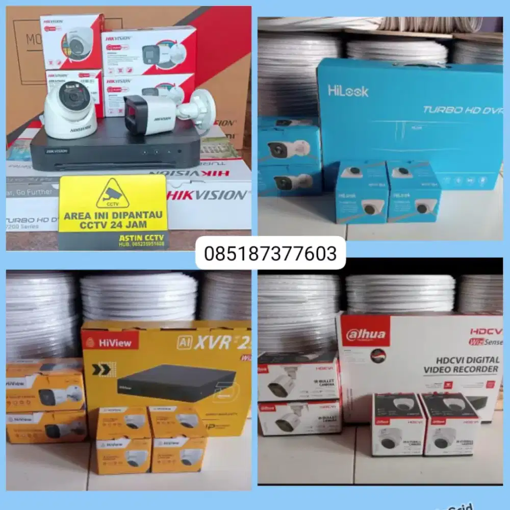 CCTV murah dan lengkap, paket lengkap Terima Beres.
