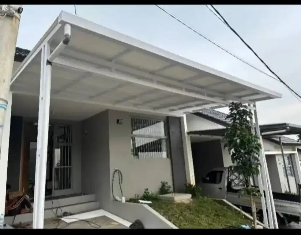 Canopi alderon singel layar