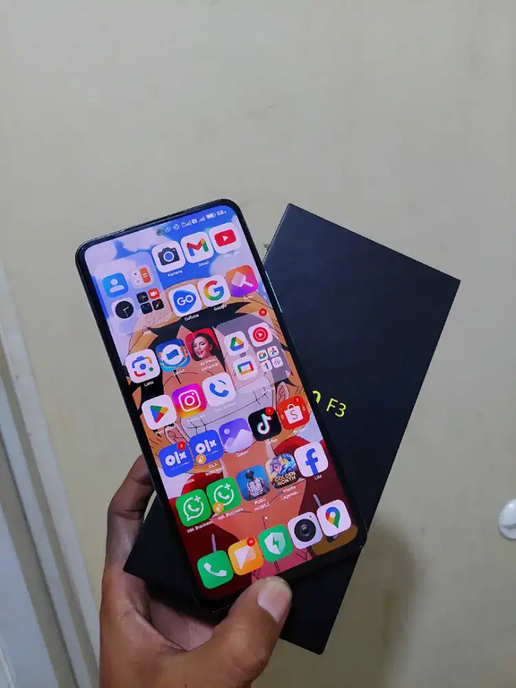 Poco f3 5G fulset gaming Ram 8+8/256gb snapdragon 870