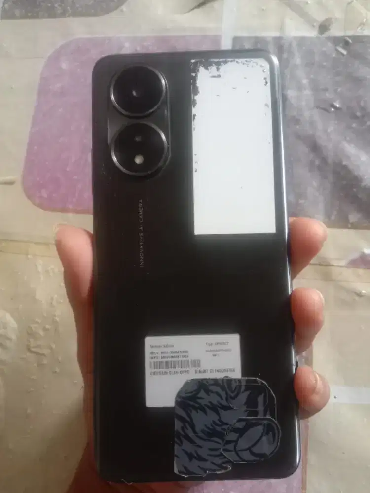 Oppo a58 6+6/128, baterai 5000mah