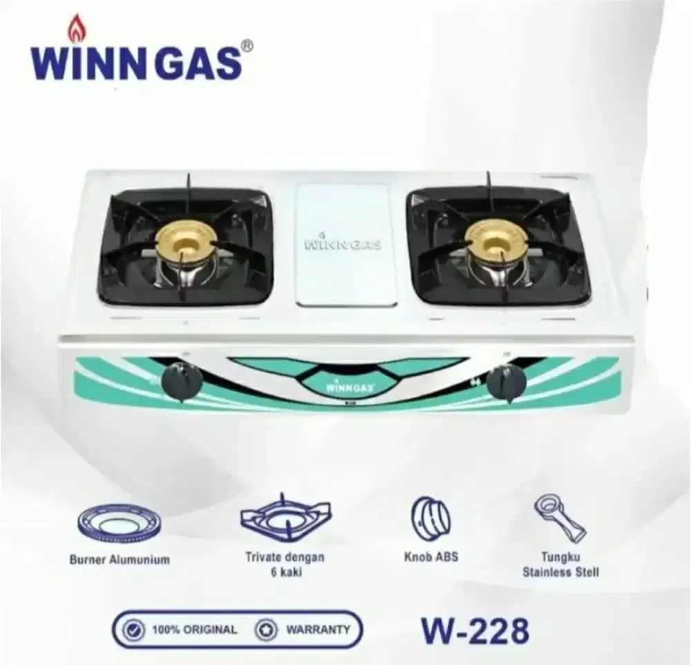 Kompor winn gas 2 tungku