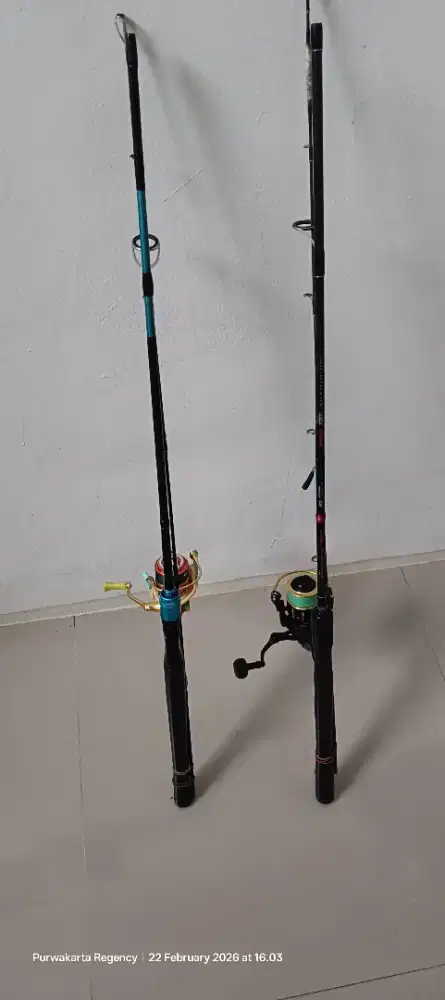 Reel pancing dan joran