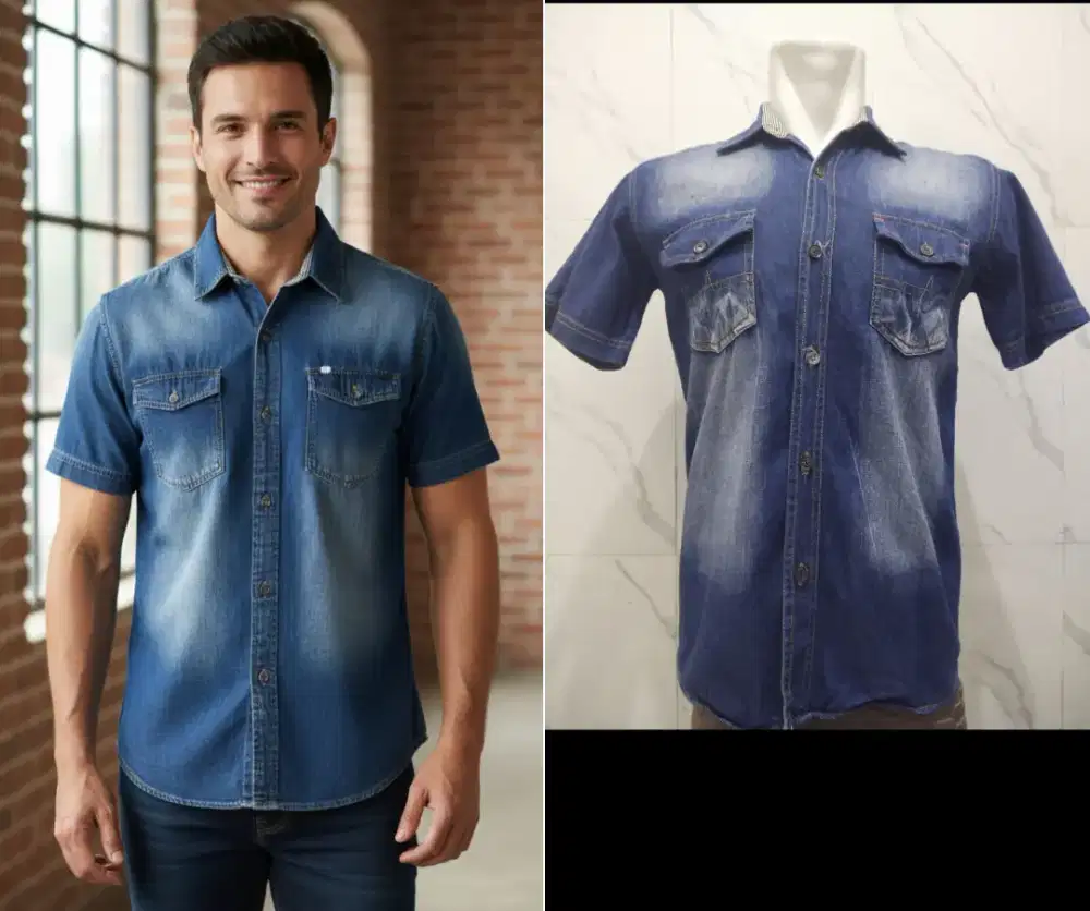 Kemeja&kaos polo shirt pria bagus