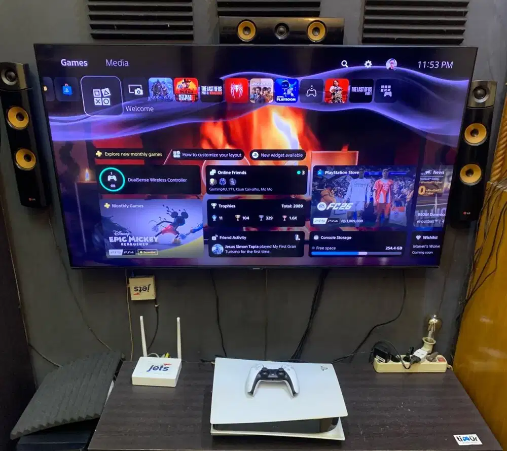 Samsung 4K 55TU8000 Performa lancar