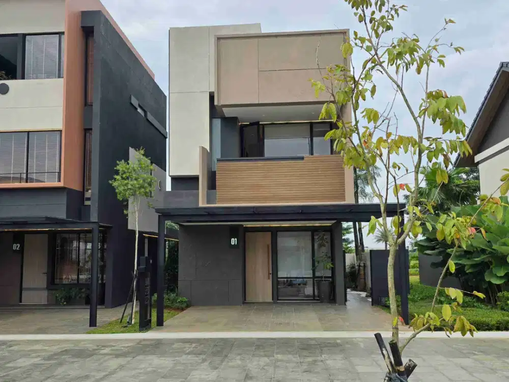Rumah 3 Lantai Park Serpong Tipe Cendana Alpha By LippoLand