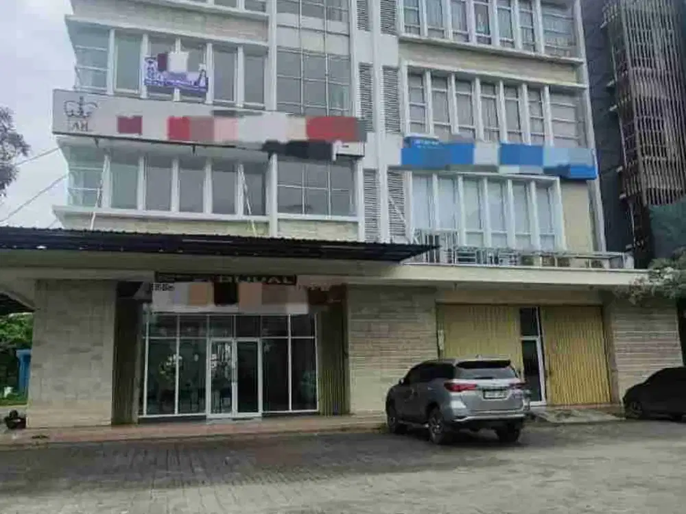dijual ruko/mini gedung 5 lantai di jalan utama, harapan indah, bekasi barat