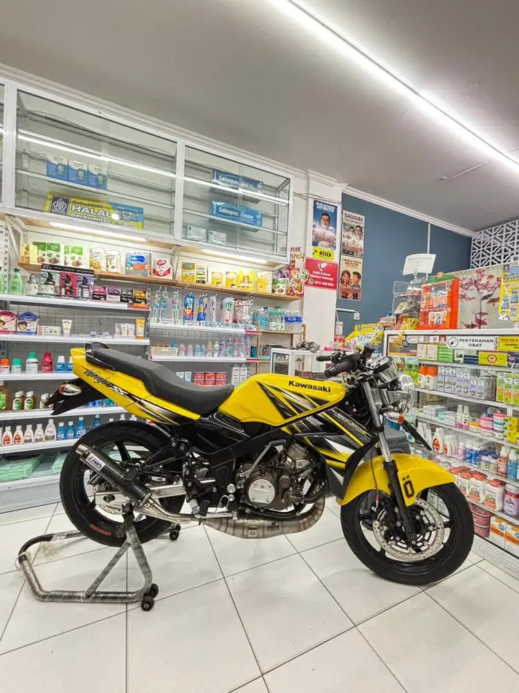 Ninja R 2013 convert Ninja Ss kuning