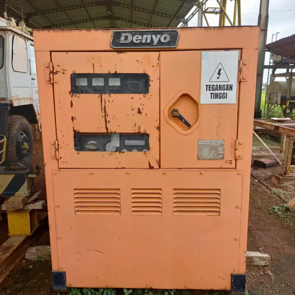 DI JUAL GENSET DENYO 220KVA ASLI JAPAN