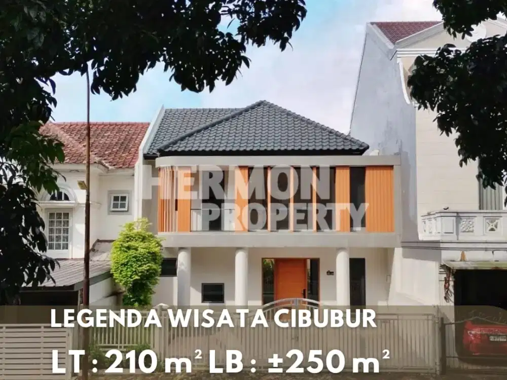 JARANG ADA Rumah Modern Minimalis dengan Design Kekian di Boulevard Legenda Wisata cibubur