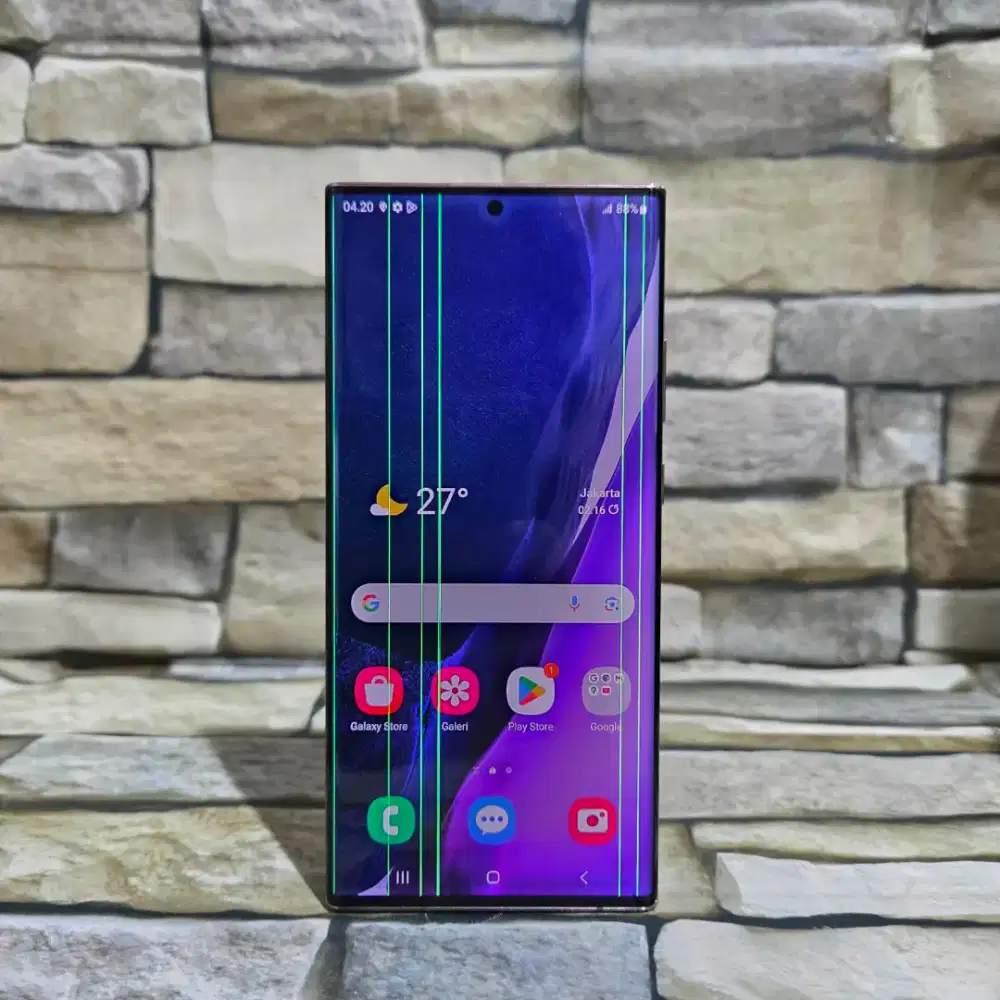 Samsung Galaxy Note 20 Ultra 8/256 Resmi SEIN kelengkapan hp aja
