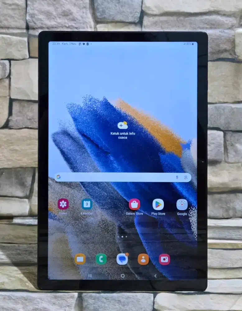 Samsung Galaxy Tab A8 4/64 4G Celluler kelengkapan Tab aja/batangan