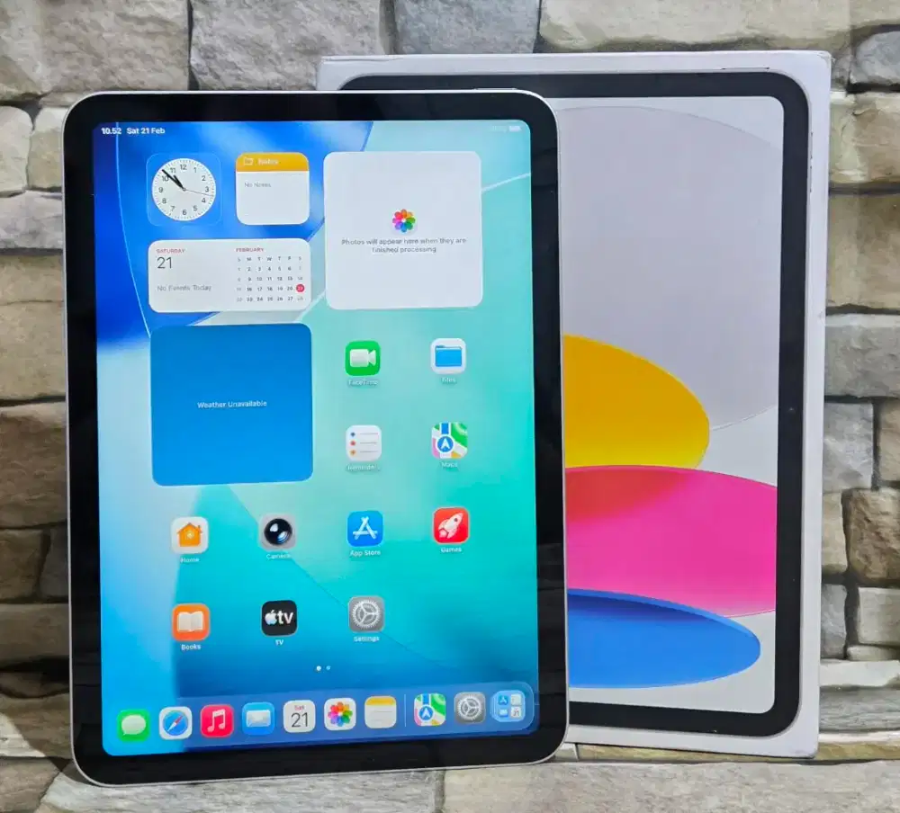 Ipad Gen 10 64Gb Resmi ibox Fulset segel mulus 99% like new