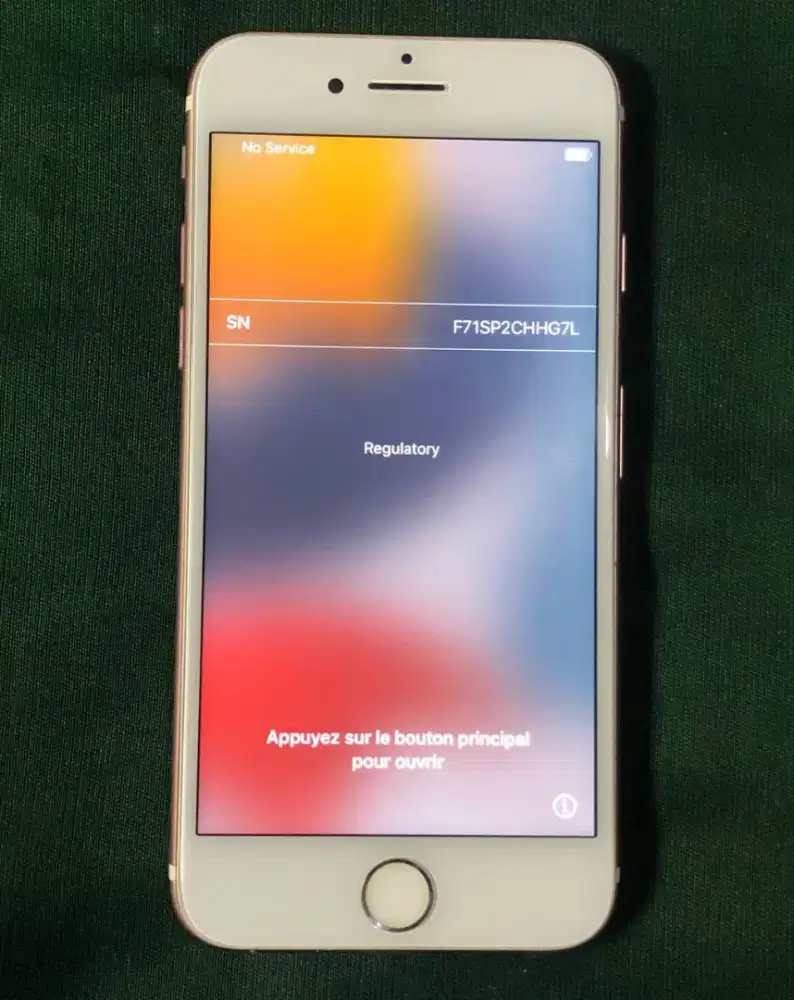 Iphone 7 128gb minus