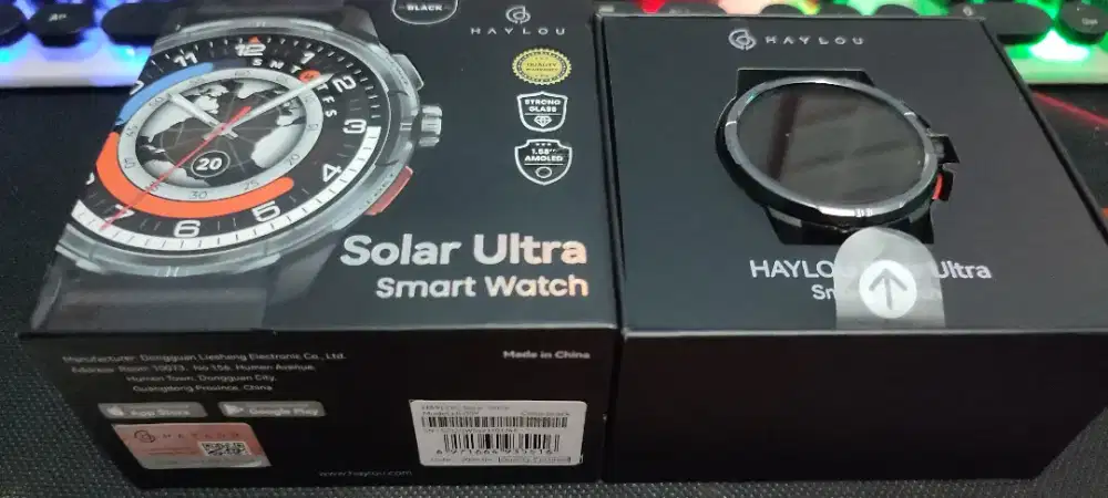 2 unit MATOT Haylou Solar Ultra & Plus RT3 Smart Watch