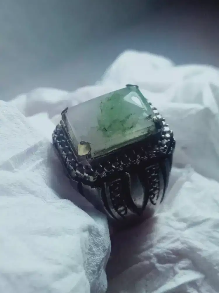 Cincin Giok Burma Jadeite Jade