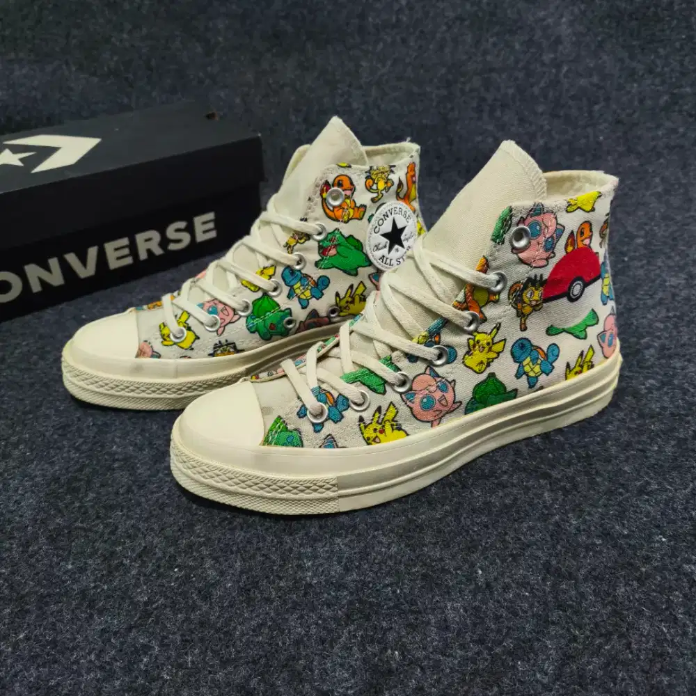 Converse 70s x pokemon original allstar Nike Vans Adidas newbalance