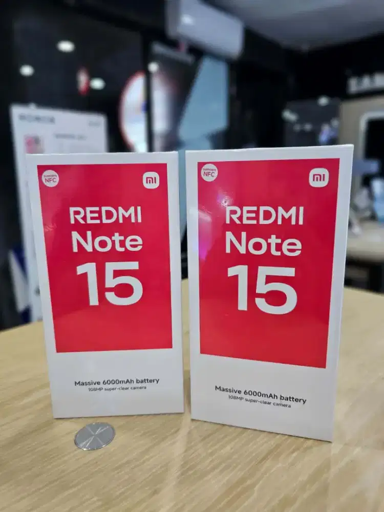 XIAOMI REDMI NOTE 15 RAM 8/256 GB NEW SEGEL