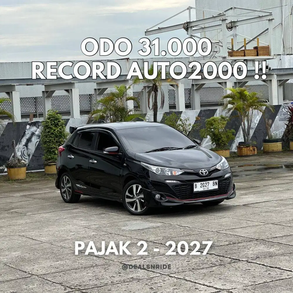 KM 31.000 ANTIKK !!! PAJAK 2/2027 TOYOTA YARIS TRD SPORTIVO 2019 MULUS
