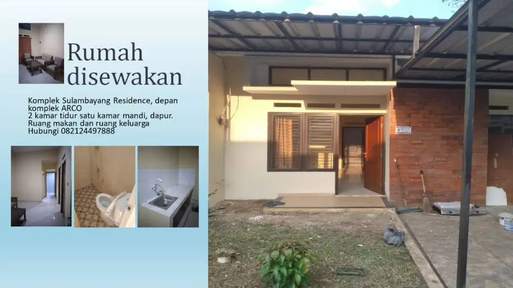DIJUAL / DISEWAKAN TAHUNAN UNIT RUMAH SULAMBAYANG RESIDENCE B7 BOGOR
