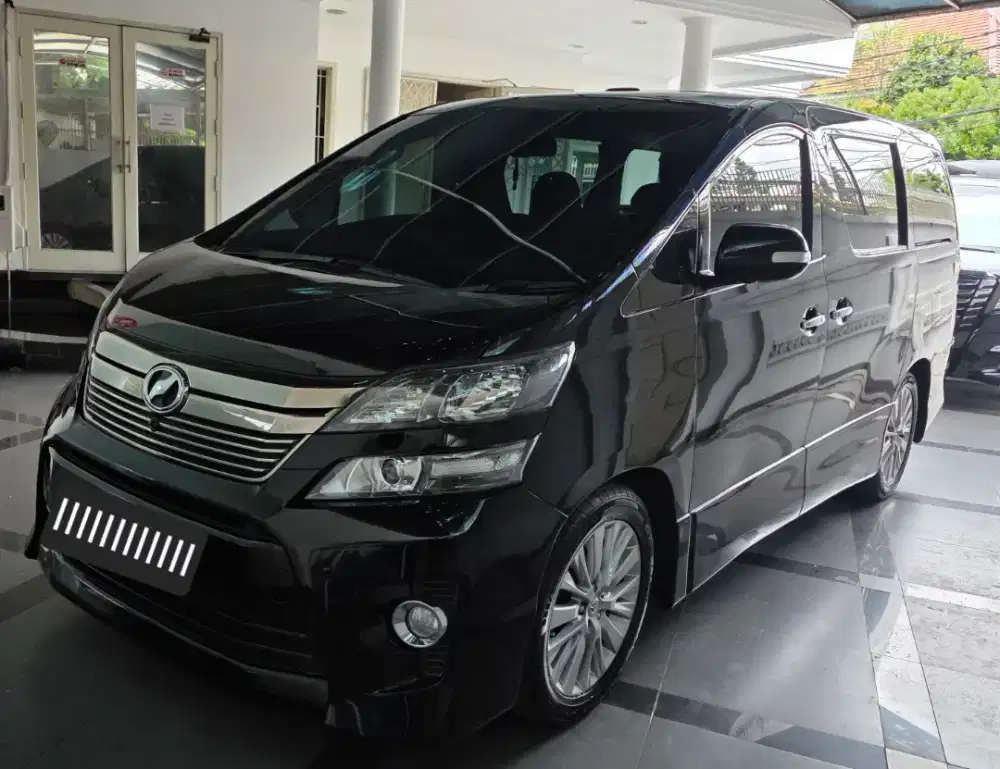 Vellfire ZG Premium Sound CBU Pilot seat