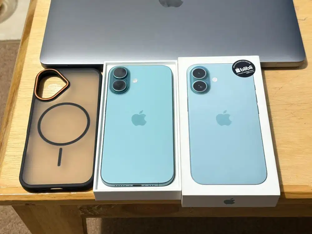 iPhone 16 Teal 128GB iBox like new