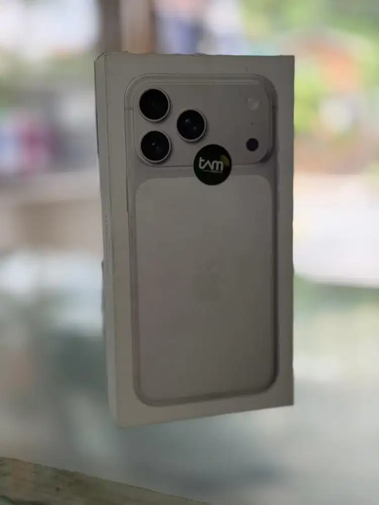 Iphone 17 Pro Max 256GB Silver baru hanya buka kotak