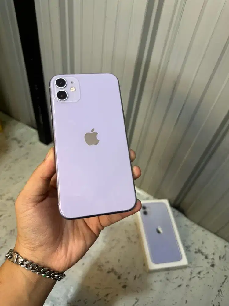 Iphone 11 128gb Purple, Mulus Fullset