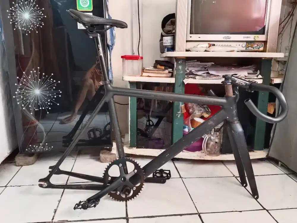 dijual frameset sepeda fixie