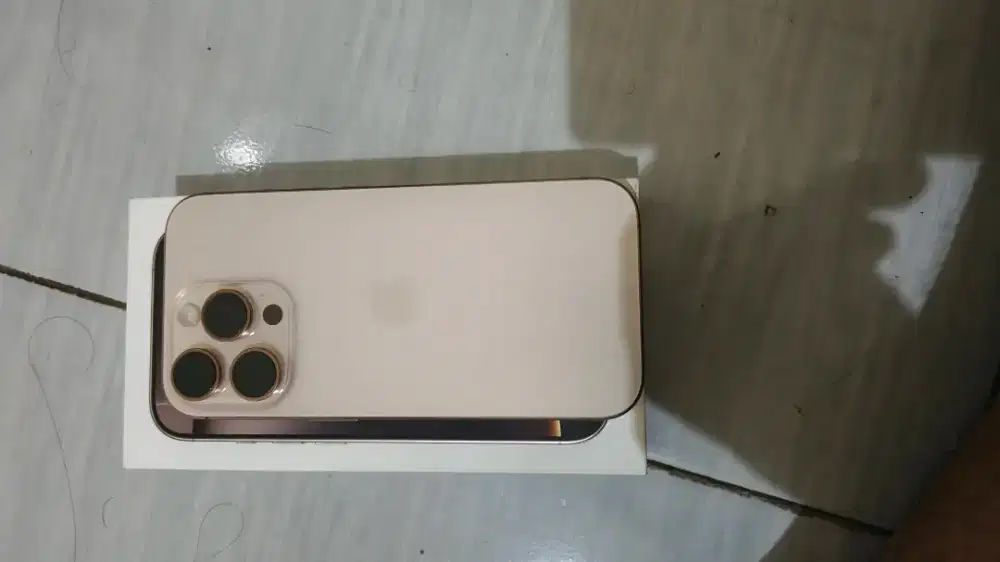 dijual iphone 16 pro 128gb dessert titanium