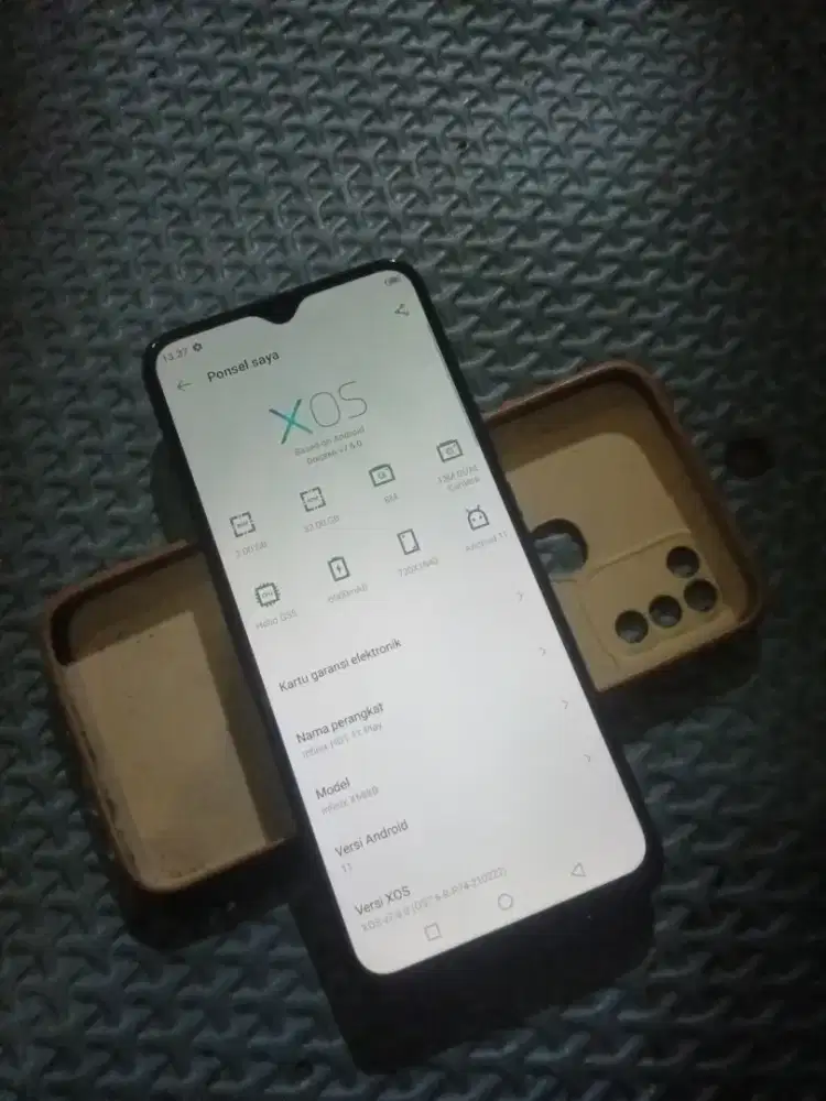 Infinix hot 11 play 3/32 hp+kabel data