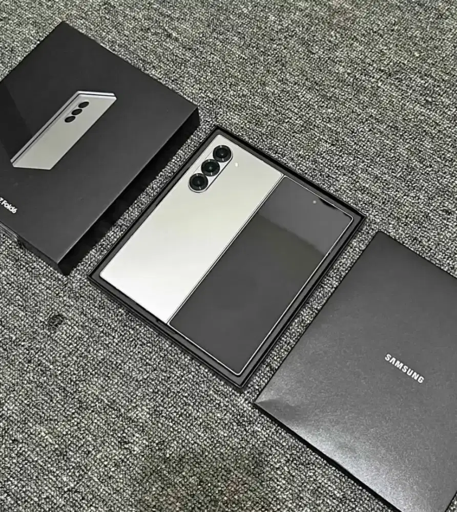 SAMSUNG Z FOLD 6 5G RAM 12/256GB ORIGINAL SEIN NORMAL FULLSHET