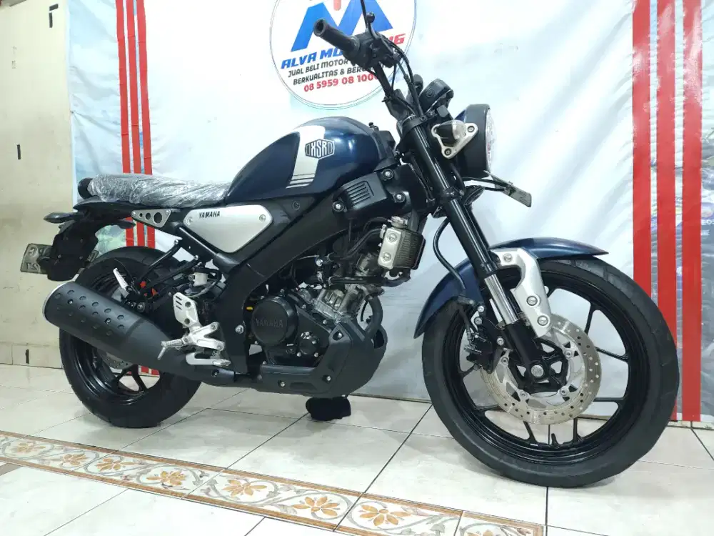 YAMAHA XSR 155 TH 2022 BLUE MATT LOW KM MULUS NO MINUS CASH/TT/KREDIT