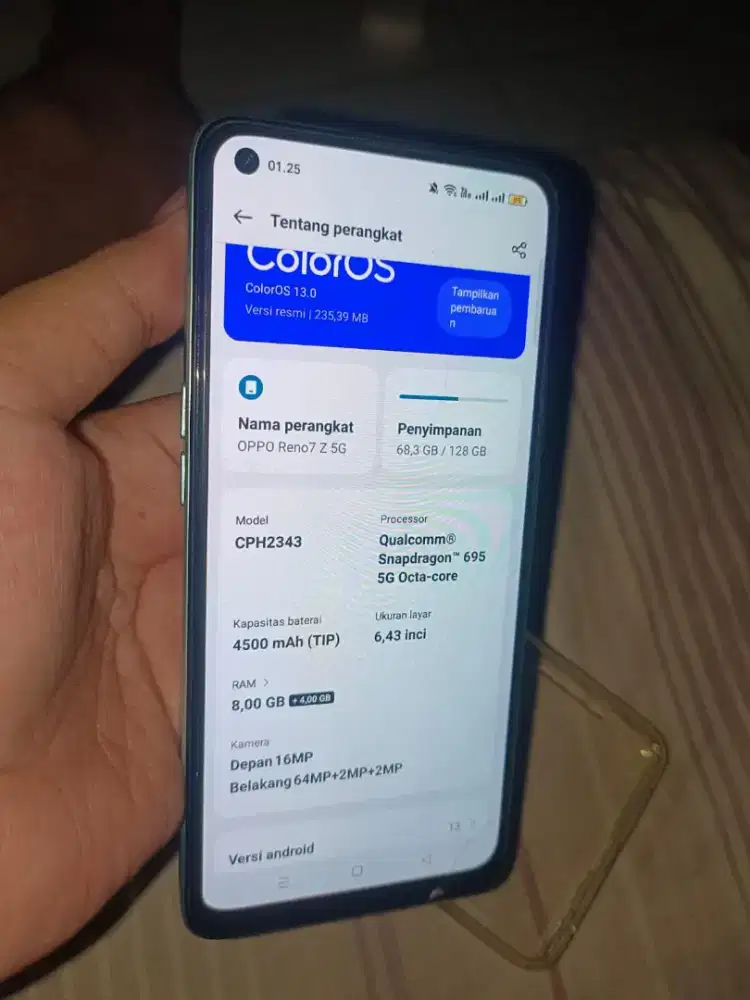OPPO RENO 7Z 5G NFC 8+8/128