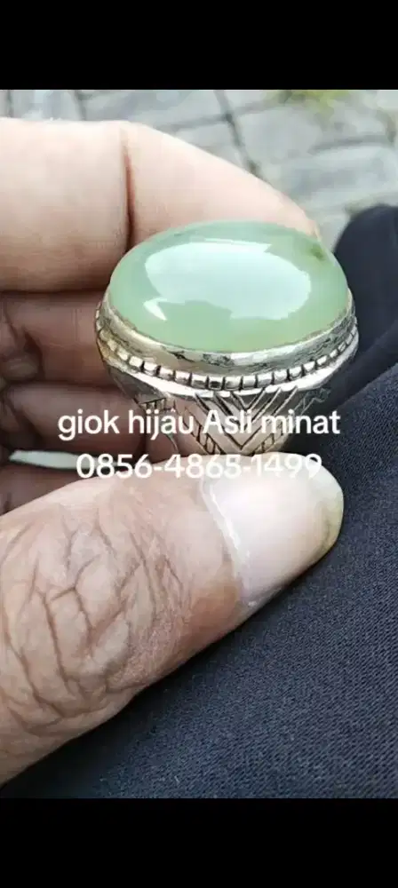 Batu akik giok Aceh natural