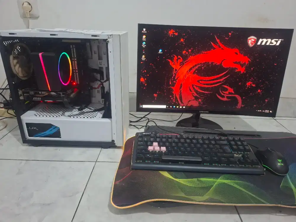 MURAH Pc Gaming Pc Fullset core i5 gen 9 GTX 1650 Super no rtx 5060