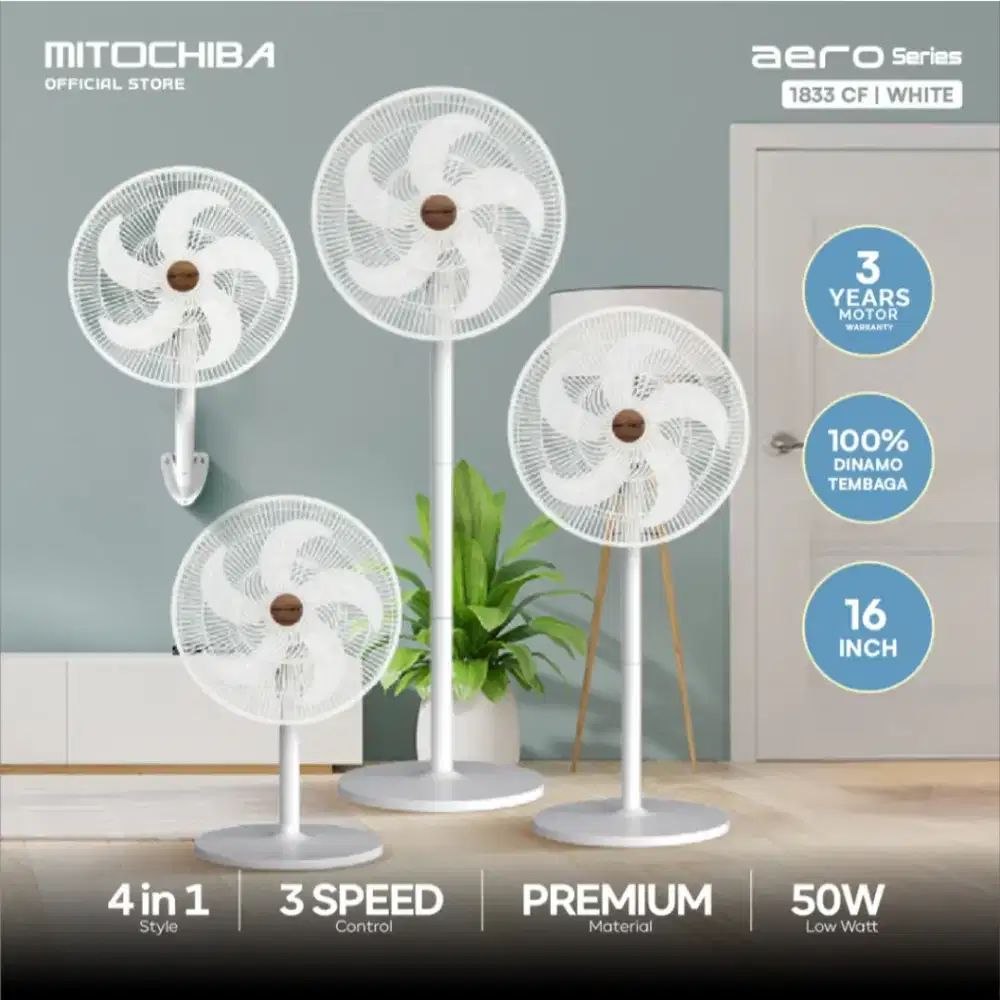 Kipas Angin Mitochiba Aero Series 4 in 1