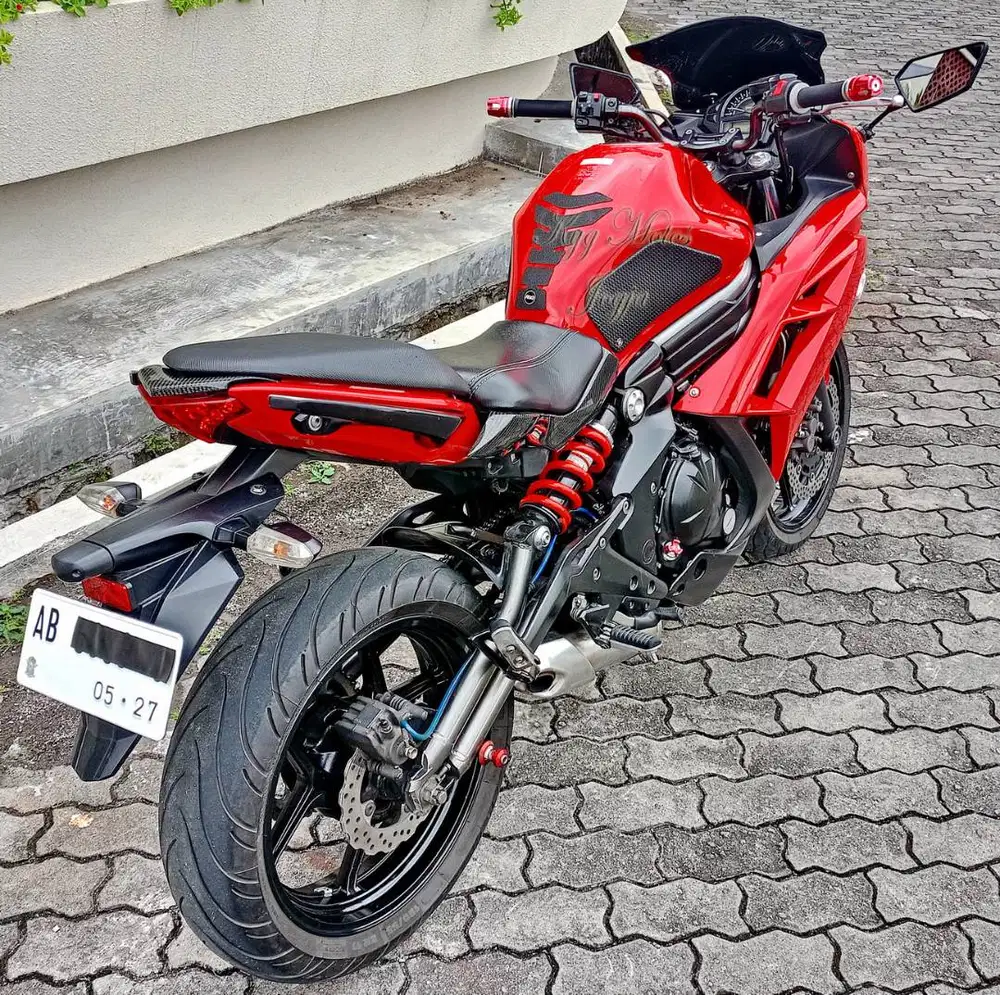 Kawasaki Moge ER6F ER6-F ER-6F Ninja 650 Plat AB Sleman Pajak ON
