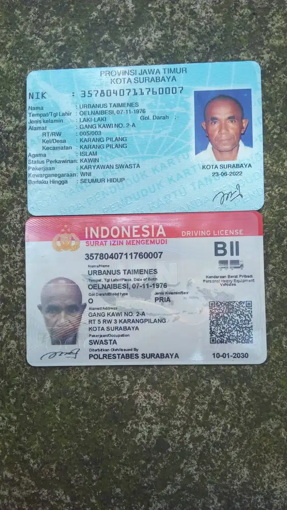 BUTUH PEKERJAAN SEBAGAI SUPIR SIM B2