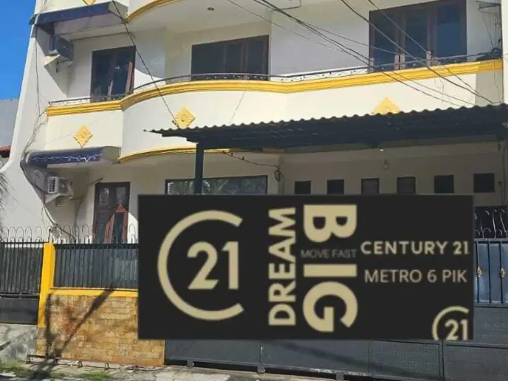 Dijual Turun Harga Rumah 3 Lantai di Tanjung Duren Jakarta Barat