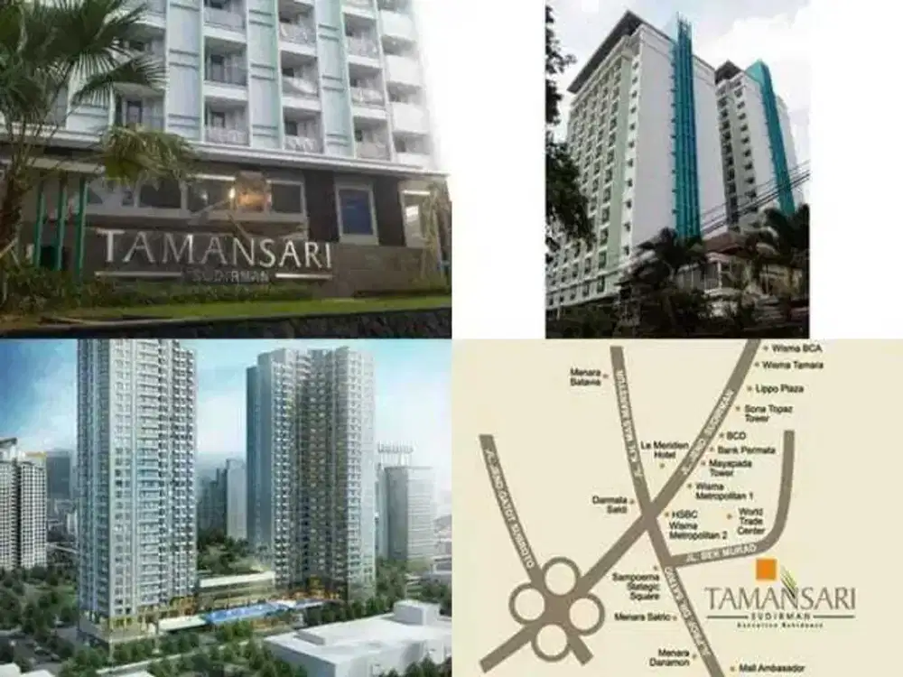 Jual Cepat Apartemen Tamansari Sudirman View Tower di Jakarta Selatan