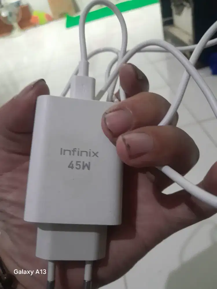 Charger infinix 45watt original