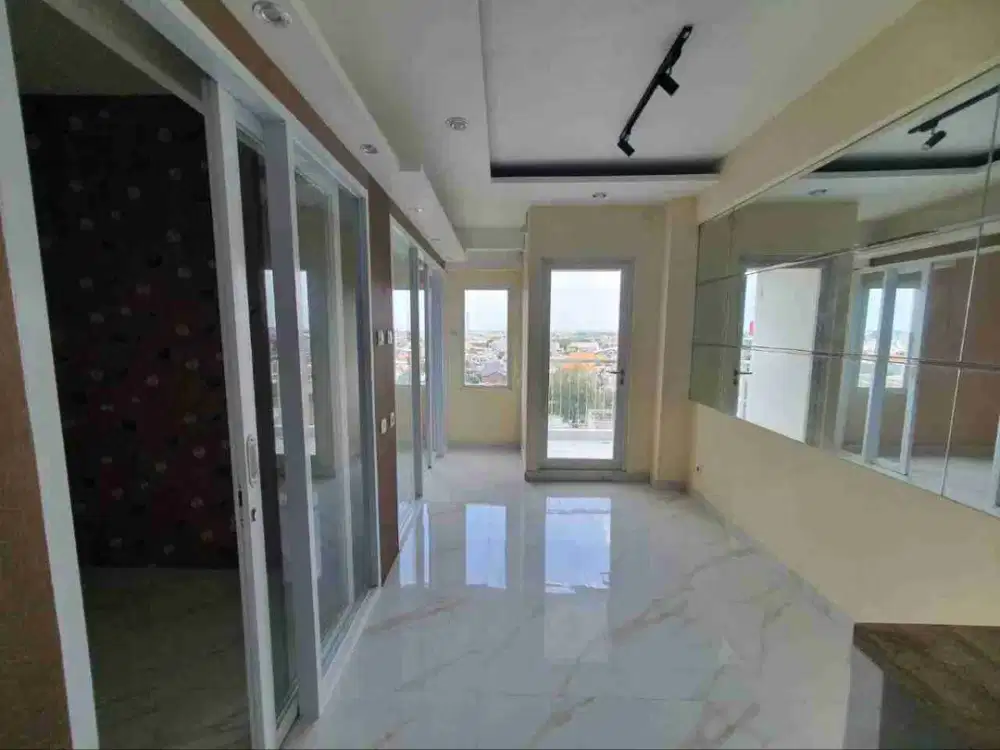 PUNCAK CBD Lantai 1‼️ Apartemen 2 BR Lantai Granit dekat Raya Wiyung
