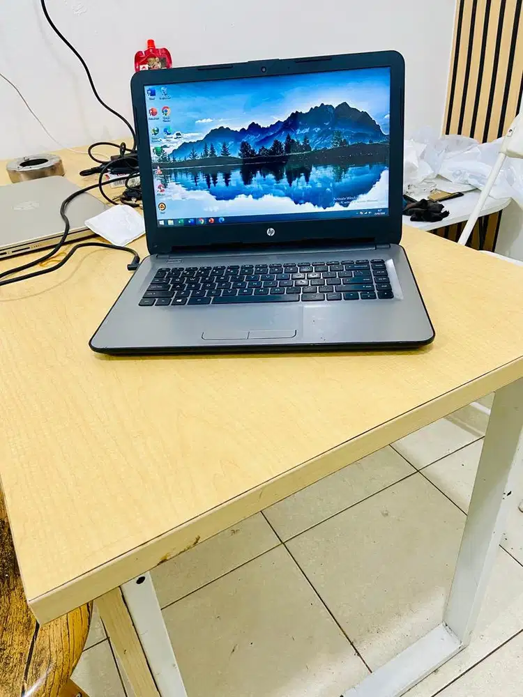 Laptop hp 14inch Ram 4GB SSD 128GB