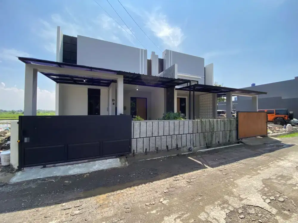 Cuma 600 Jt-an Bisa Dapat Rumah Semi-Industrial + Indoor Garden di Berbah? Cek Sekarang!