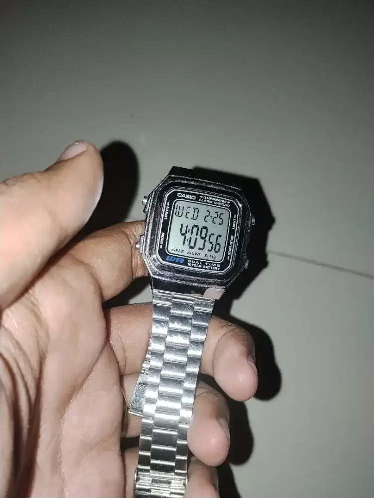 Casio a178wa silver