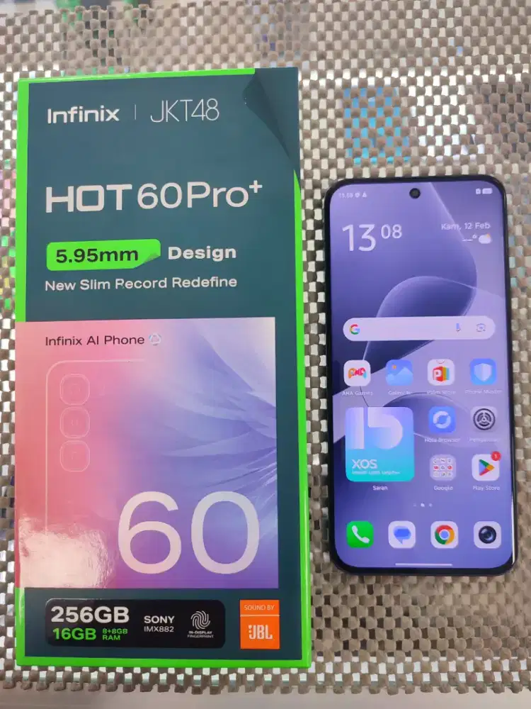 Infinix Hot 60 Pro Plus 8/256gb Second Siap Pakai Bisa TT