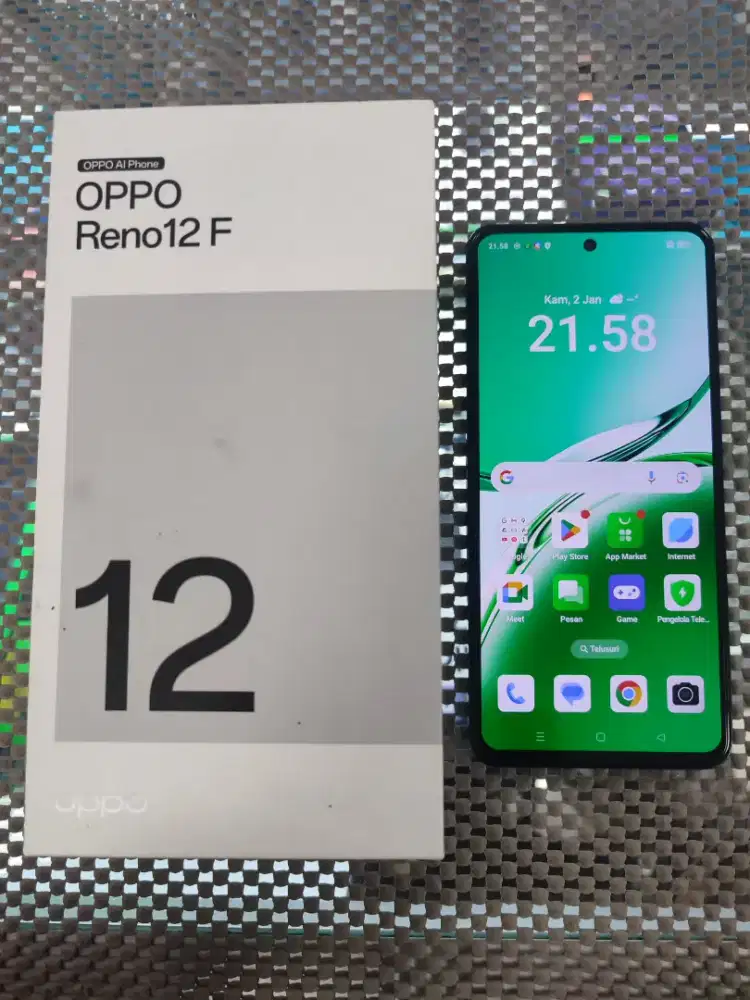 Oppo Reno 12f 4G 8/256gb Second Bisa TT